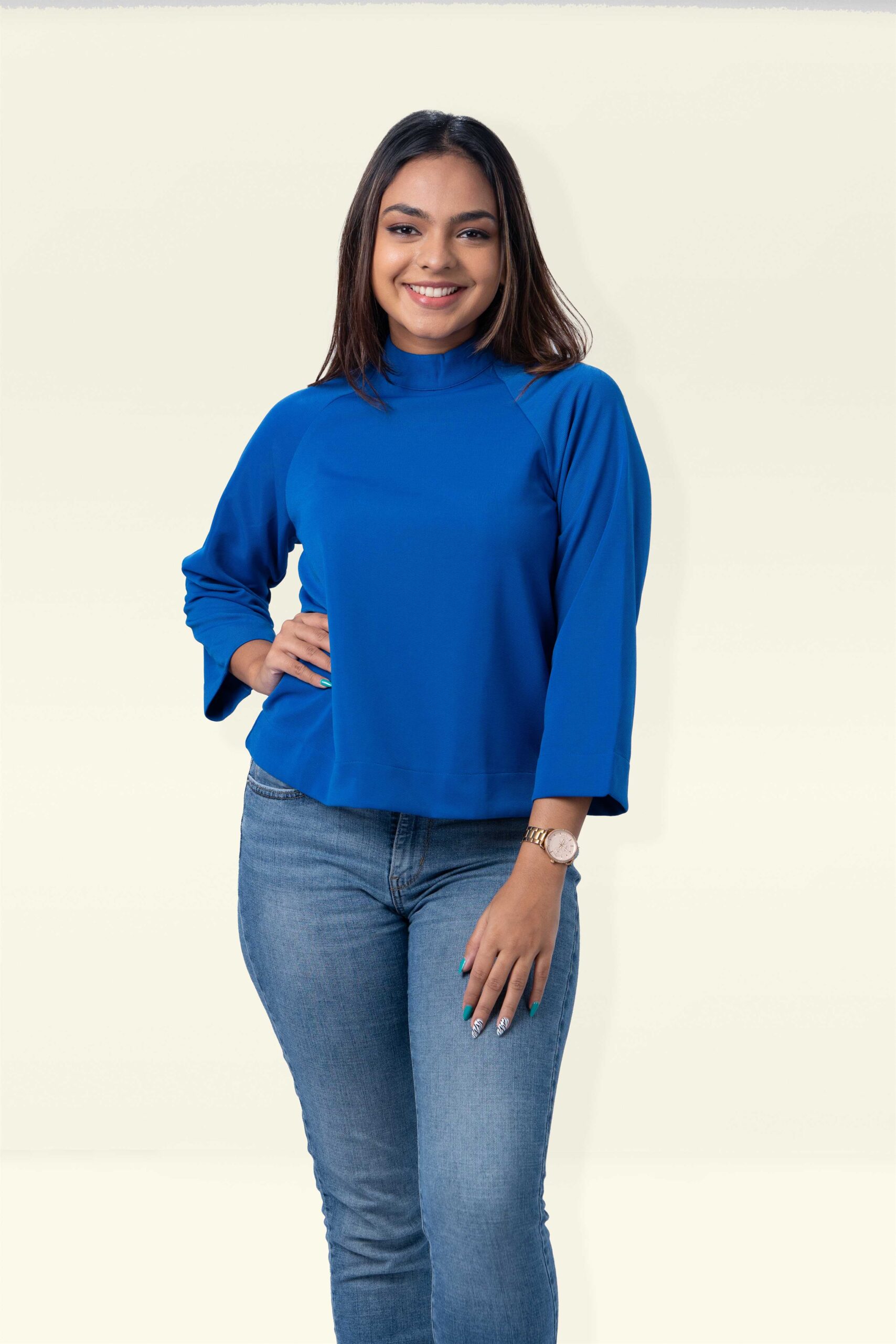 High Collar Top Solaré